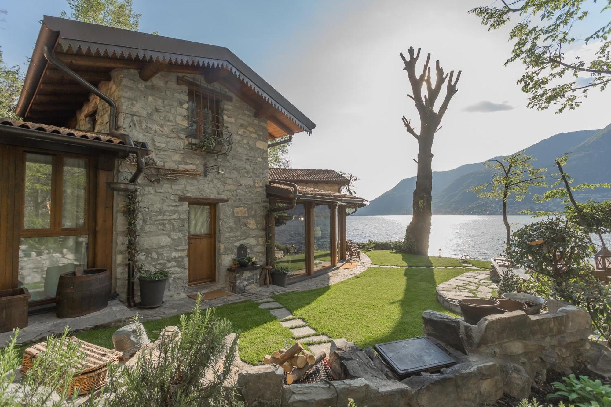 The Writer'S Nest Waterfront Villa By Rent All Como Faggeto Lario Dış mekan fotoğraf