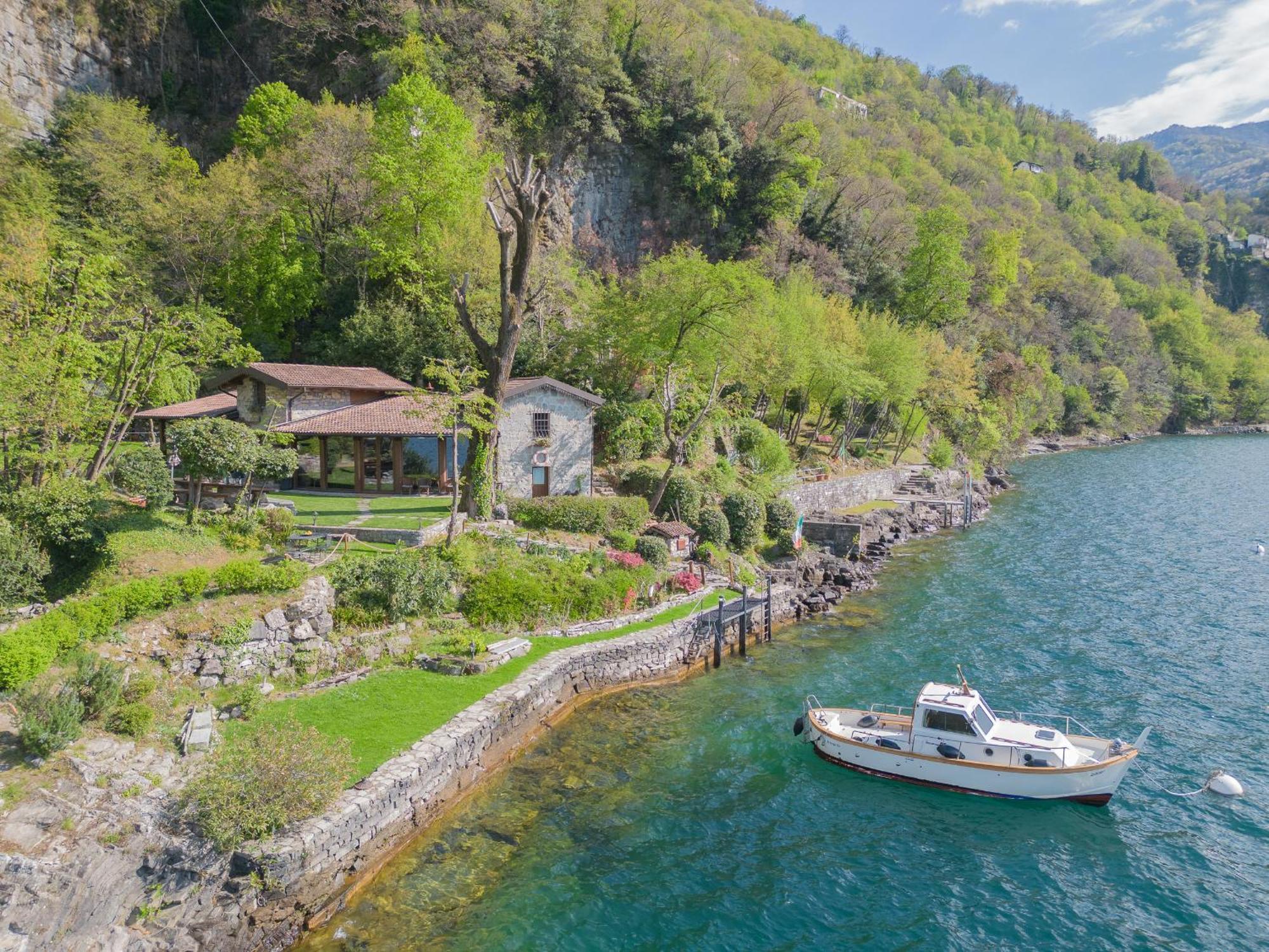 The Writer'S Nest Waterfront Villa By Rent All Como Faggeto Lario Dış mekan fotoğraf