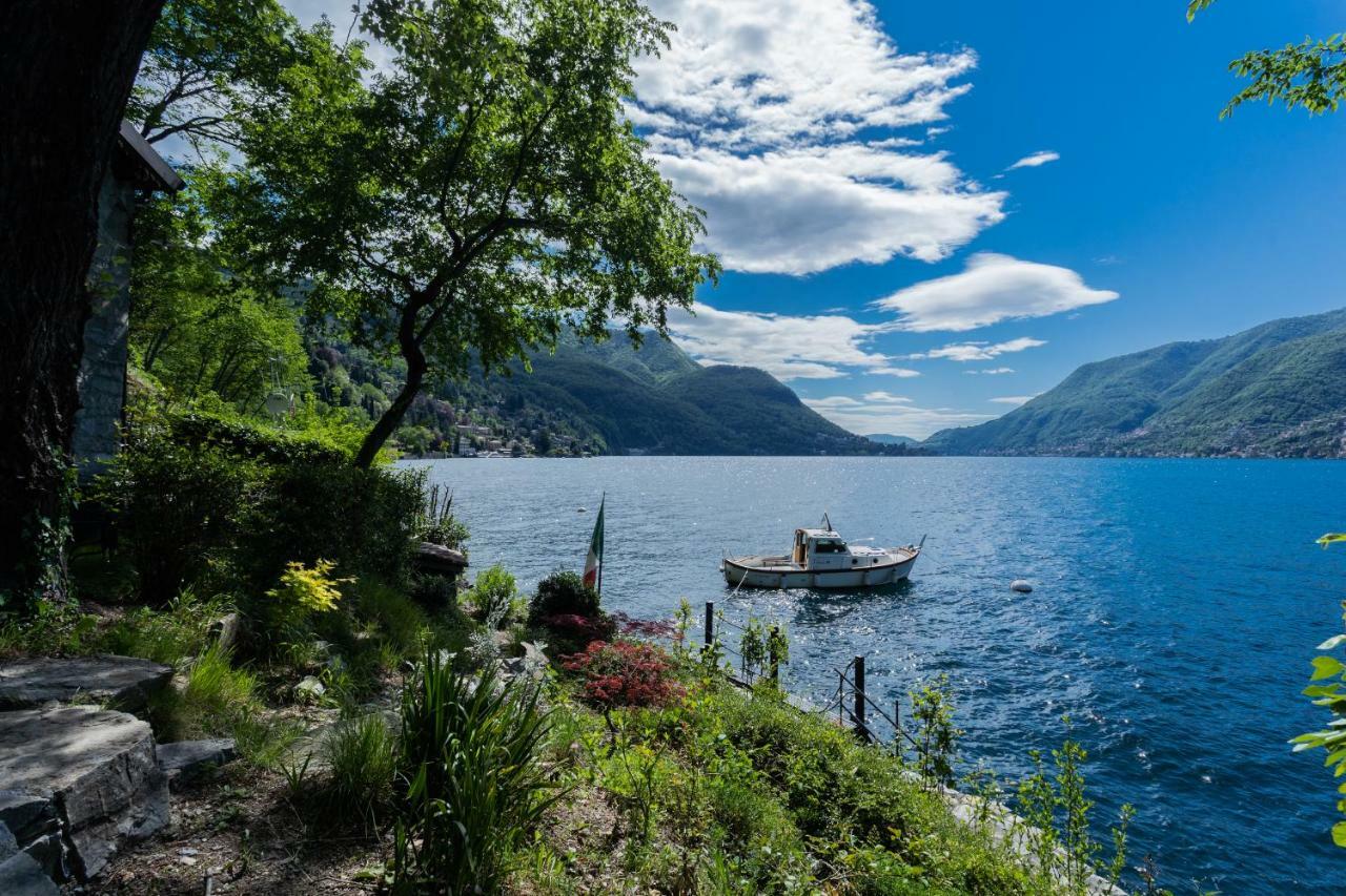 The Writer'S Nest Waterfront Villa By Rent All Como Faggeto Lario Dış mekan fotoğraf